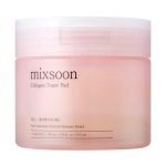 Mixsoon - Collagen Toner Pad - 170ml/110pads Stangrinančios ir giliai drėkinančios toniko pagalvėlės (110 vnt.)