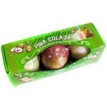 3x Set of Three Piña Colada Bath Bombs Patirkite tikrą prabangą su „Pina Colada“ vonios burbulais!