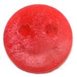 Happy Scrub Soap - Strawberry & Guava Šveičiamasis muilas su juoko formos lufa – Braškė ir Guava
