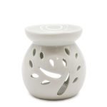 Classic White Oil Burner - Tree Cut-out aromatinė lempa - Image 2