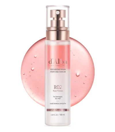 d'Alba - Professional Repairing Hair Perfume Serum 100ml d’Alba – Profesionalus atkuriamasis plaukų parfumuotas serumas – 100 ml – papildomas produkto vaizdas 2