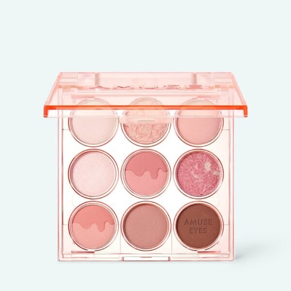 Amuse – Eye color palette, 01 Warm Boksoonga acu ēnu palete