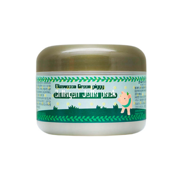 ELIZAVECCA Green Piggy Collagen Jella Pack veido kaukė
