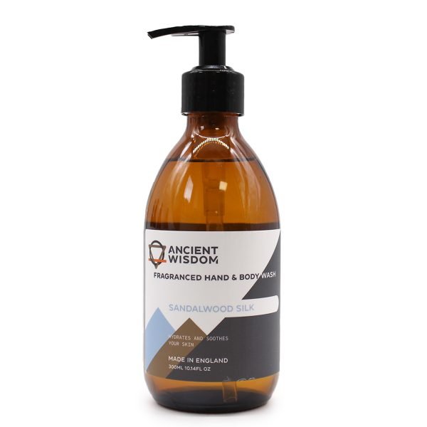 Sandalwood Silk Hand & Body Wash 300ml „Sandalwood Silk“ rankų ir kūno prausiklis