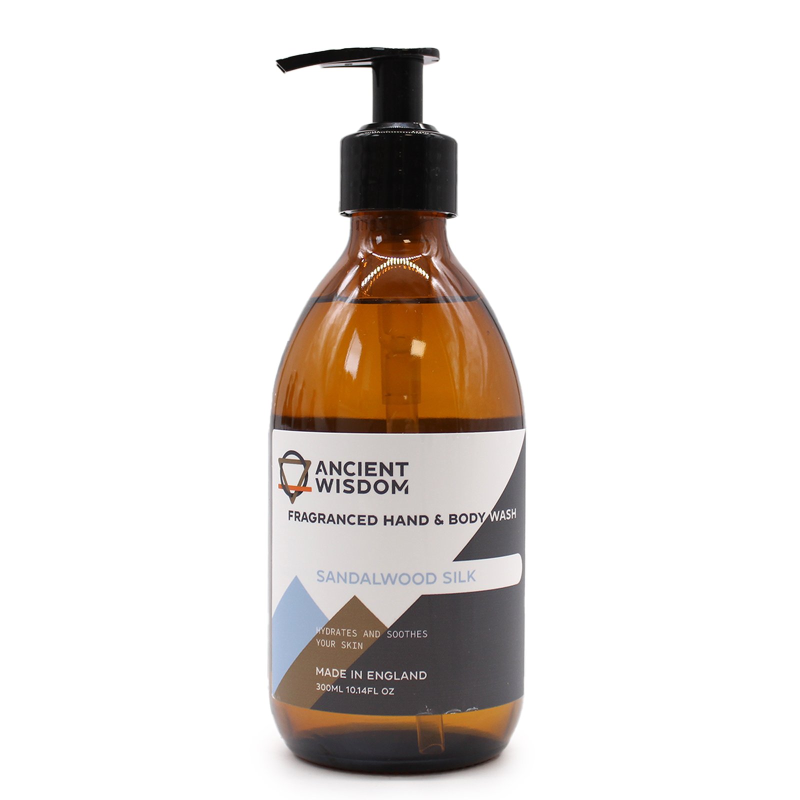 FHBW-06 Sandalwood Silk Hand & Body Wash 300ml „Sandalwood Silk“ rankų ir kūno prausiklis - Image 1