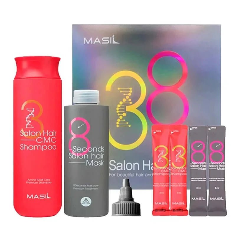 MASIL38SalonHairSet.jpg Masil 38 Salon Hair Set – plaukų priežiūros rinkinys - Image 1