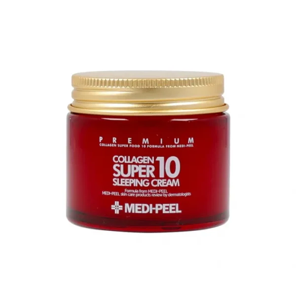 MEDIPEEL+ Collagen Super10 Sleeping Cream Nakts sejas krēms ar kolagēnu