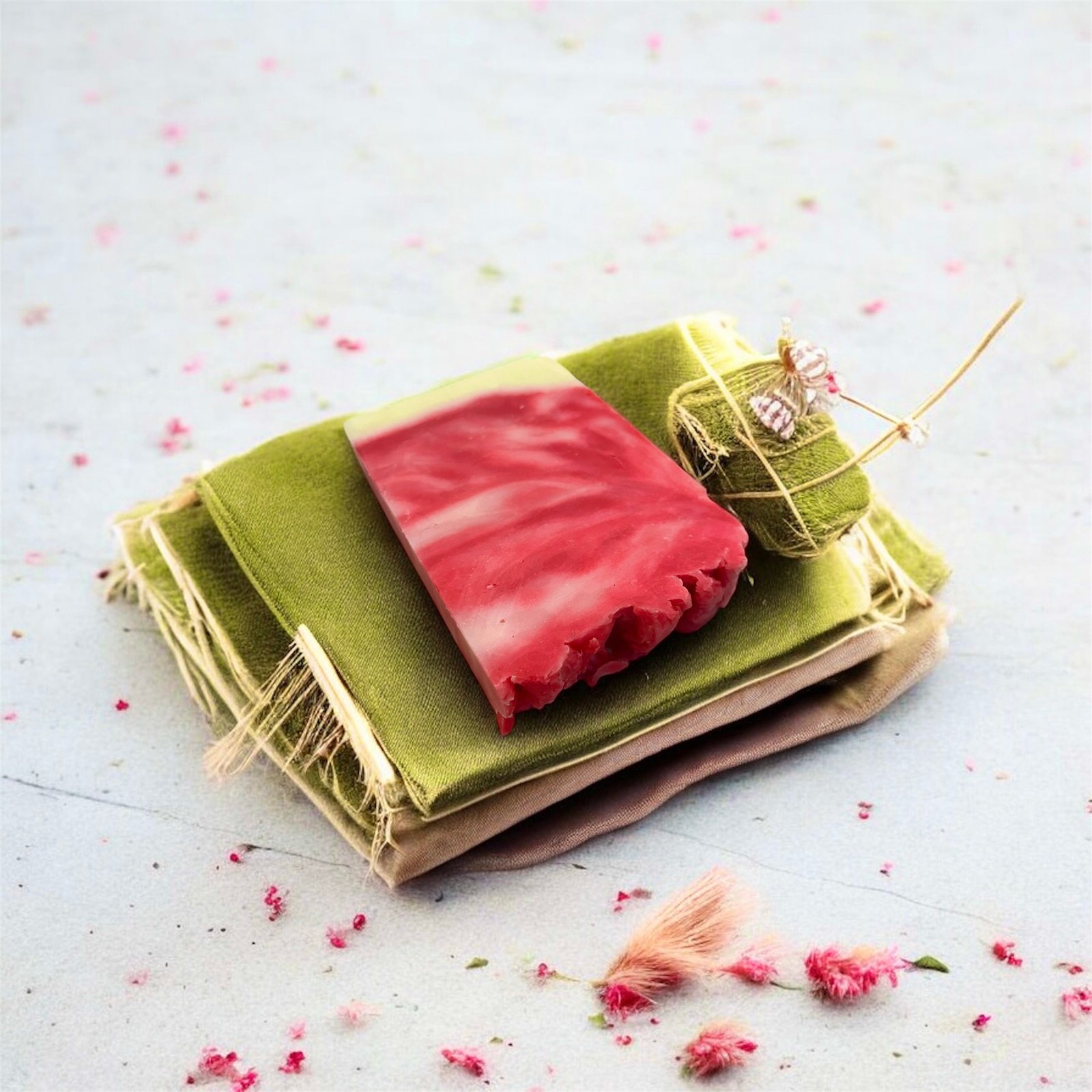 Erškėtuogių– Alyvuogių aliejaus muilas Erškėtuogių – alyvuogių aliejaus muilas - Image 1