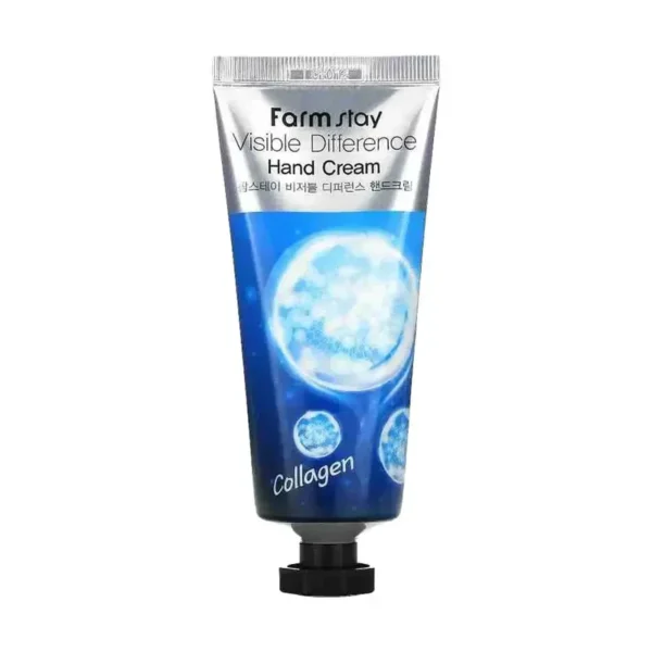 Farmstay – Visible Difference Hand Cream Collagen – roku krēms, 100 ml