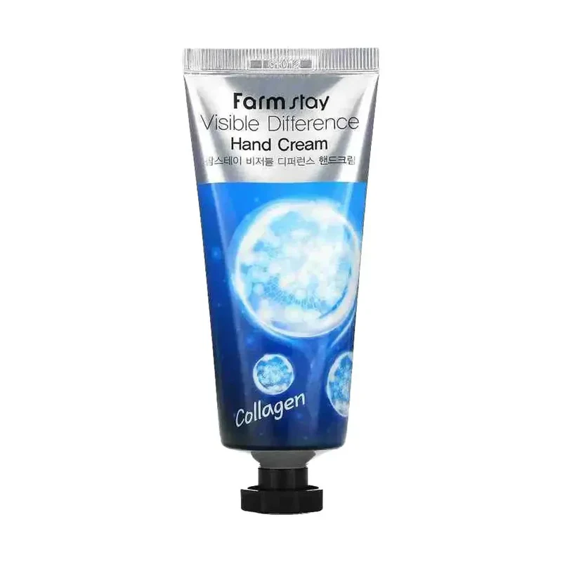 FarmStay_Visible_Difference_Hand_Cream_Collagen_2e88c162-a0c6-482a-ad50-3f9fd31b6936_800x Farmstay - Visible Difference Hand Cream Collagen – rankų kremas, 100 ml - Image 1