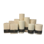 Palmių vaško žvakė – Balta