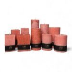 Palmių vaško žvakė – Raudona