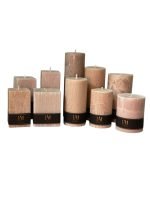 Palmių vaško žvakė – Kreminė