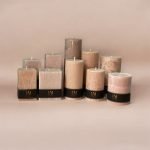 Palmių vaško žvakė – Kreminė - Image 2