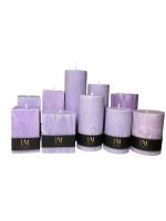 Palmių vaško žvakė – Šviesiai violetinė