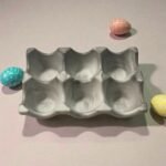 Kiaušinių laikiklis – 6 tinklelių kiaušinių padėklas ir laikymo indas - Image 2