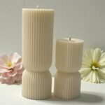 Sojų vaško žvakės „Dvigubas cilindras“
