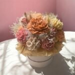 Sojų vaško žvakių puokštė „Elegancija“