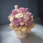 Sojų vaško žvakių puokštė „Jaukumas“