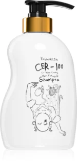 Elizavecca CER-100 Collagen Coating Hair A+ Muscle Shampoo stiprinamasis plaukų šampūnas, 500 ml